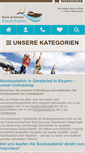Mobile Screenshot of bootszubehoer.de